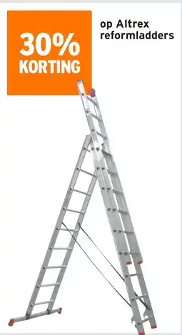 GAMMA Op altrex reformladders aanbieding