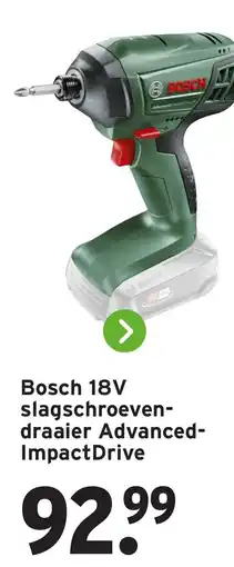 GAMMA Bosch 18V slagschroeven draaier Advanced Impact Drive aanbieding