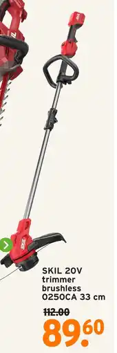 GAMMA SKIL 20V trimmer brushless 0250CA aanbieding