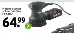 GAMMA Metabo exenter schuurmachine FSX200 aanbieding