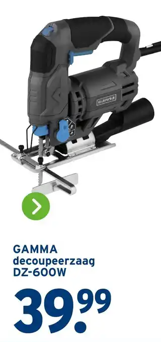 GAMMA GAMMA decoupeerzaag DZ 600W aanbieding