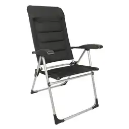 Van Cranenbroek Stoel standen Fuente alu/zwart aanbieding