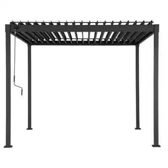 Van Cranenbroek Pergola Mirador 80 Solid antraciet 3x4m aanbieding
