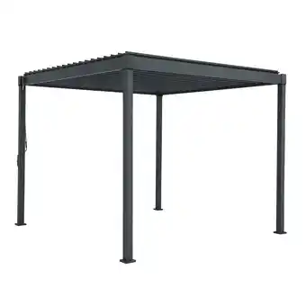 Van Cranenbroek Pergola Mirador 80 Sold antraciet 3x3M aanbieding