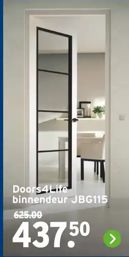 GAMMA Doors4Life binnendeur JBG115 aanbieding