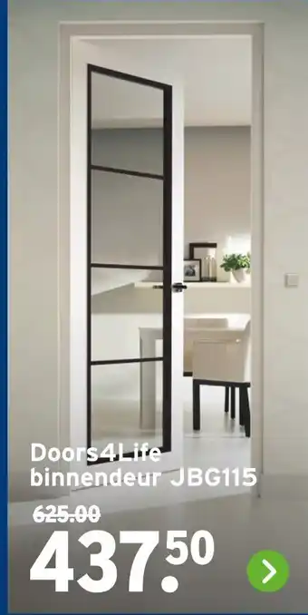 GAMMA Doors4Life binnendeur JBG115 aanbieding