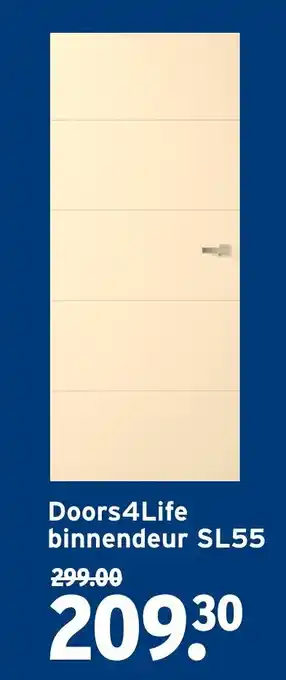 GAMMA Doors4Life binnendeur SL55 aanbieding
