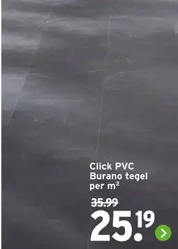 GAMMA Click PVC Burano tegel aanbieding