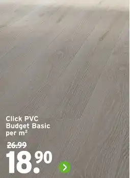 GAMMA Click PVC Budget Basic aanbieding
