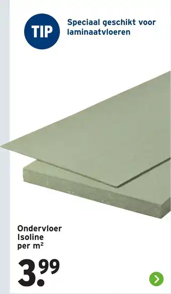 GAMMA Ondervloer Isoline aanbieding