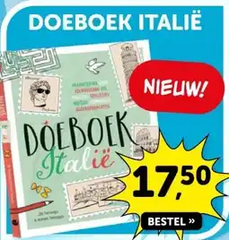 Boekenvoordeel DOEBOEK ITALIË aanbieding