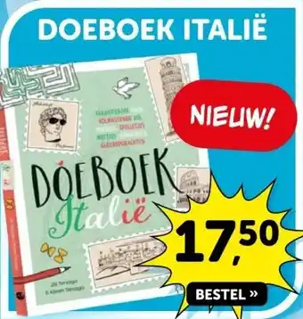 Boekenvoordeel DOEBOEK ITALIË aanbieding