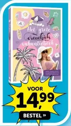 Boekenvoordeel Het grote Creachick vakantieboek aanbieding