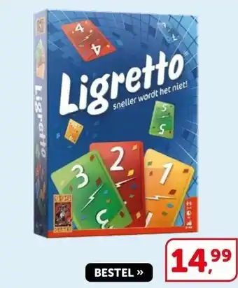 Boekenvoordeel Ligretto aanbieding