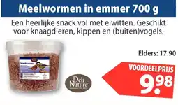 Huisdier Voordeelshop Meelwormen in emmer 700 g aanbieding