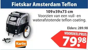 Huisdier Voordeelshop Fietskar Amsterdam Teflon aanbieding