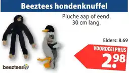 Huisdier Voordeelshop Beeztees hondenknuffel aanbieding