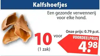 Huisdier Voordeelshop Kalfshoefjes aanbieding