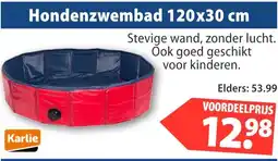 Huisdier Voordeelshop Hondenzwembad 120x30 cm aanbieding