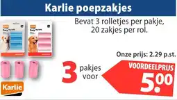 Huisdier Voordeelshop Karlie poepzakjes aanbieding