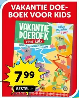 Boekenvoordeel VAKANTIE DOE- BOEK VOOR KIDS aanbieding