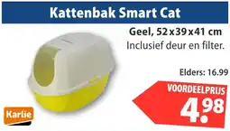 Huisdier Voordeelshop Kattenbak Smart Cat aanbieding