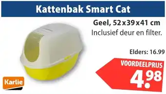 Huisdier Voordeelshop Kattenbak Smart Cat aanbieding