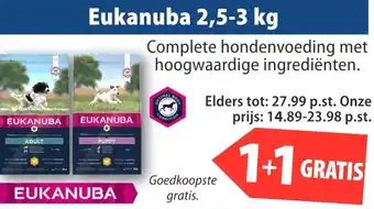 Huisdier Voordeelshop Eukanuba 2,5-3 kg aanbieding