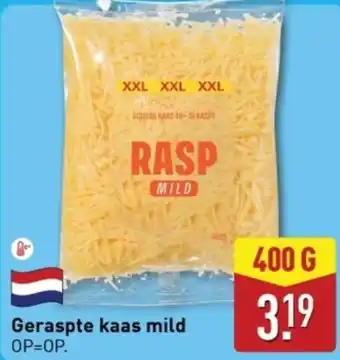 ALDI Geraspte kaas mild aanbieding