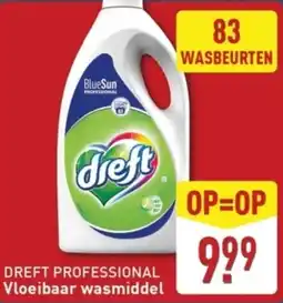 ALDI Dreft professional Voeibaar wasmiddel aanbieding