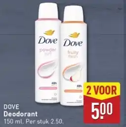 ALDI Dove Deodorant aanbieding