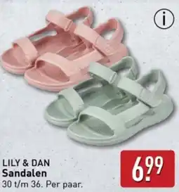 ALDI Lily & Dan Sandalen aanbieding