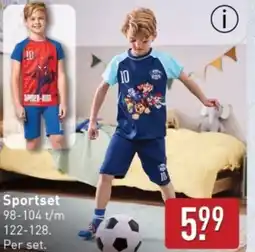 ALDI Sportset aanbieding