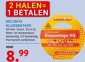 Kluswijs Deltafix klussentape aanbieding