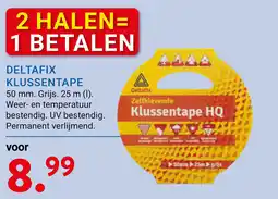 Kluswijs Deltafix klussentape aanbieding