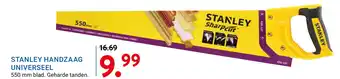 Kluswijs Stanley handzaag universeel aanbieding