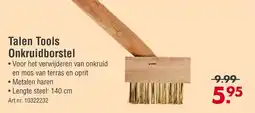 Enorm Talen Tools Onkruidborstel aanbieding