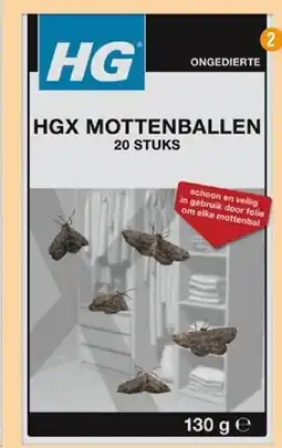 Enorm HGX mottenballen aanbieding