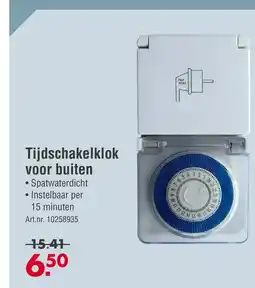 Enorm Tijdschakelklok voor buiten aanbieding