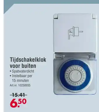 Enorm Tijdschakelklok voor buiten aanbieding