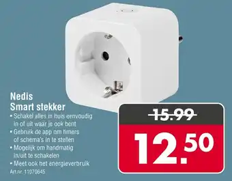 Enorm Nedis Smart stekker aanbieding