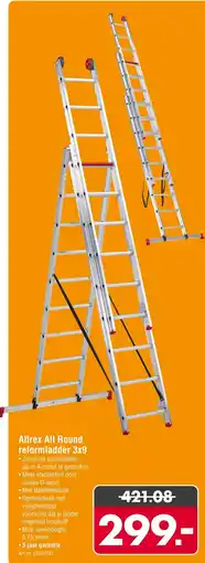 Enorm Altrex All Round reformladder 3x9 aanbieding