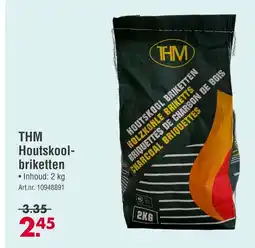 Enorm THM Houtskool briketten aanbieding