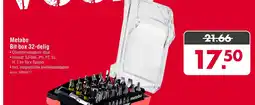 Enorm Metabo Bit box 32-delig aanbieding