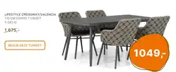 Van der Garde tuinmeubelshop Lifestyle crossway/valencia aanbieding