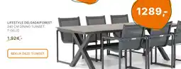 Van der Garde tuinmeubelshop Lifestyle delgada/forest aanbieding