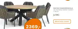 Van der Garde tuinmeubelshop Santika fasano/rockville aanbieding