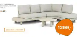 Van der Garde tuinmeubelshop Lifestyle organio aanbieding