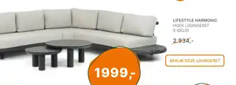 Van der Garde tuinmeubelshop Lifestyle harmonic aanbieding