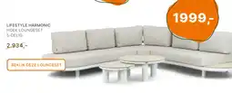 Van der Garde tuinmeubelshop Lifestyle harmonic aanbieding